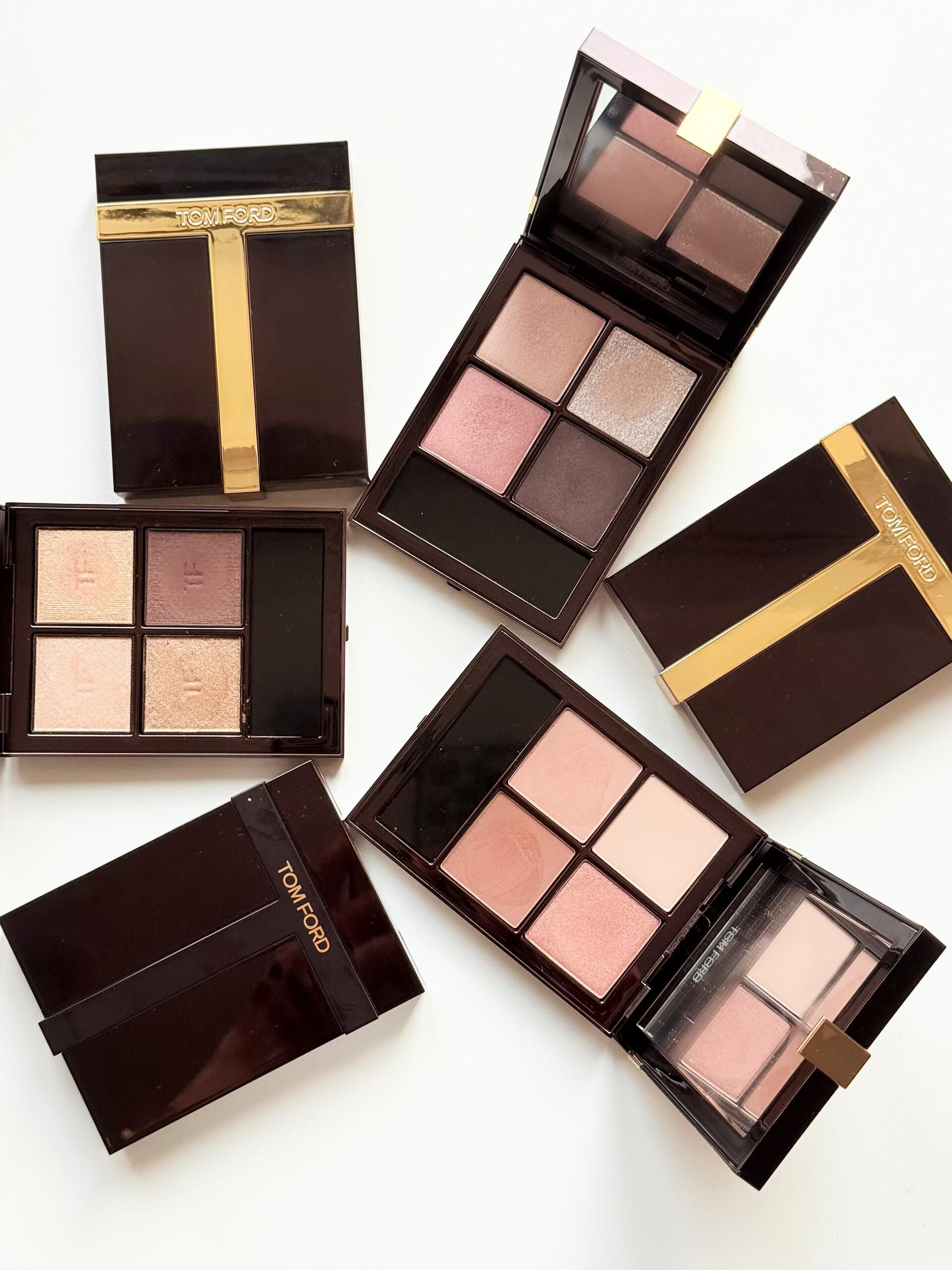 全色系✨新版！Tom Ford 高級定制四色眼影盤 #30 31 35 20 10g