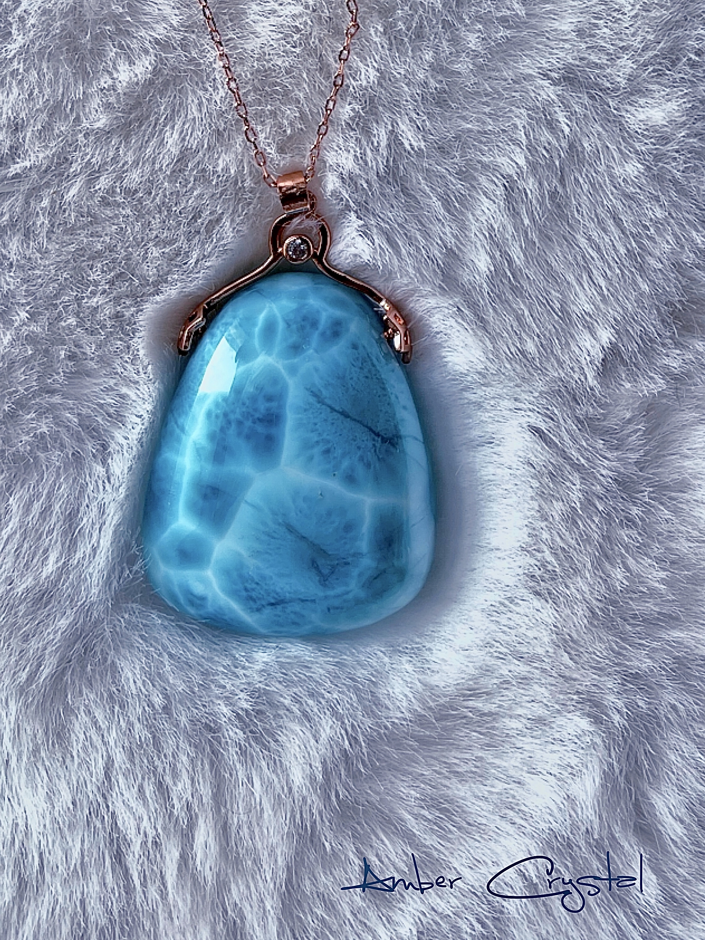 海紋石 Larimar