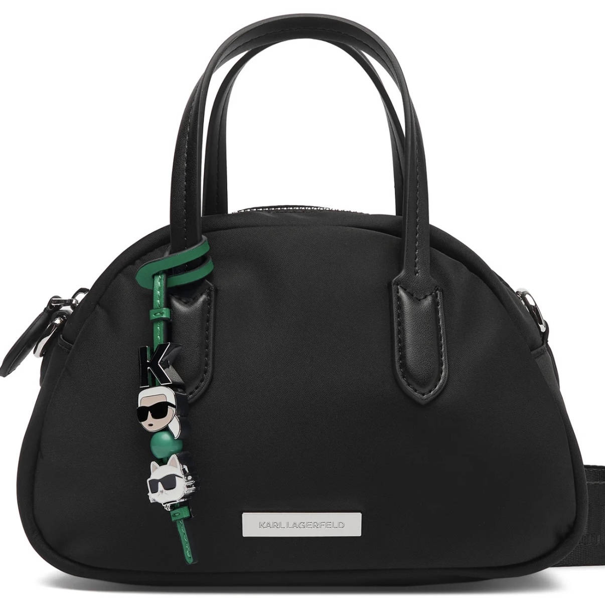 KARLLAGERFELD  IKON NYLON BOWLING BAG