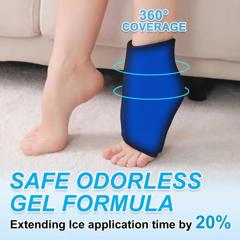 HOLAR JAPAN 固體凝膠腳踝護具冷敷熱敷護腳踝冰敷腳套 (單隻裝) HS0171