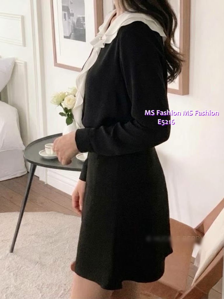E5216 靚料雙層ruffle top