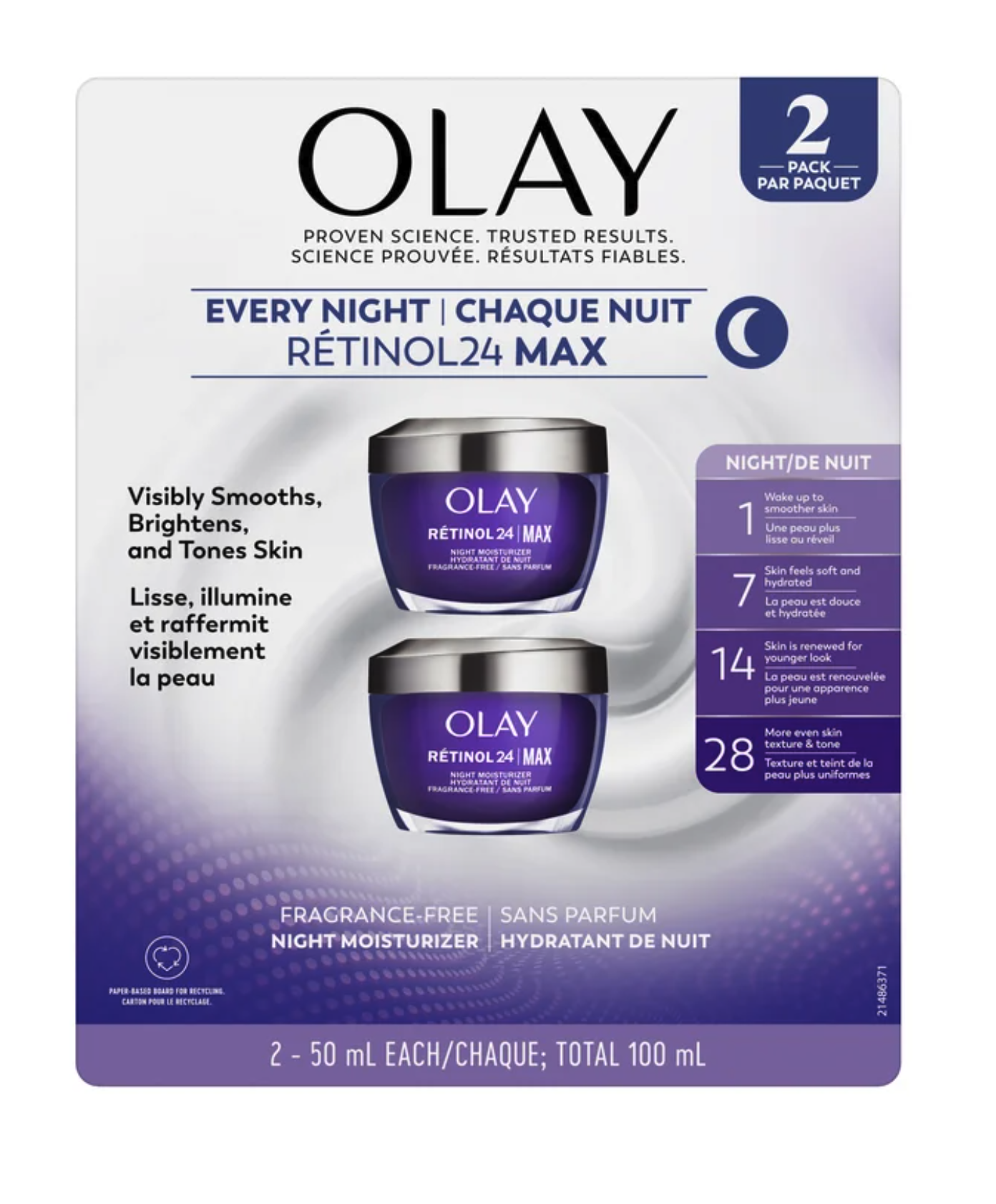 Olay Regenerist Retinol 24 MAX 晚霜