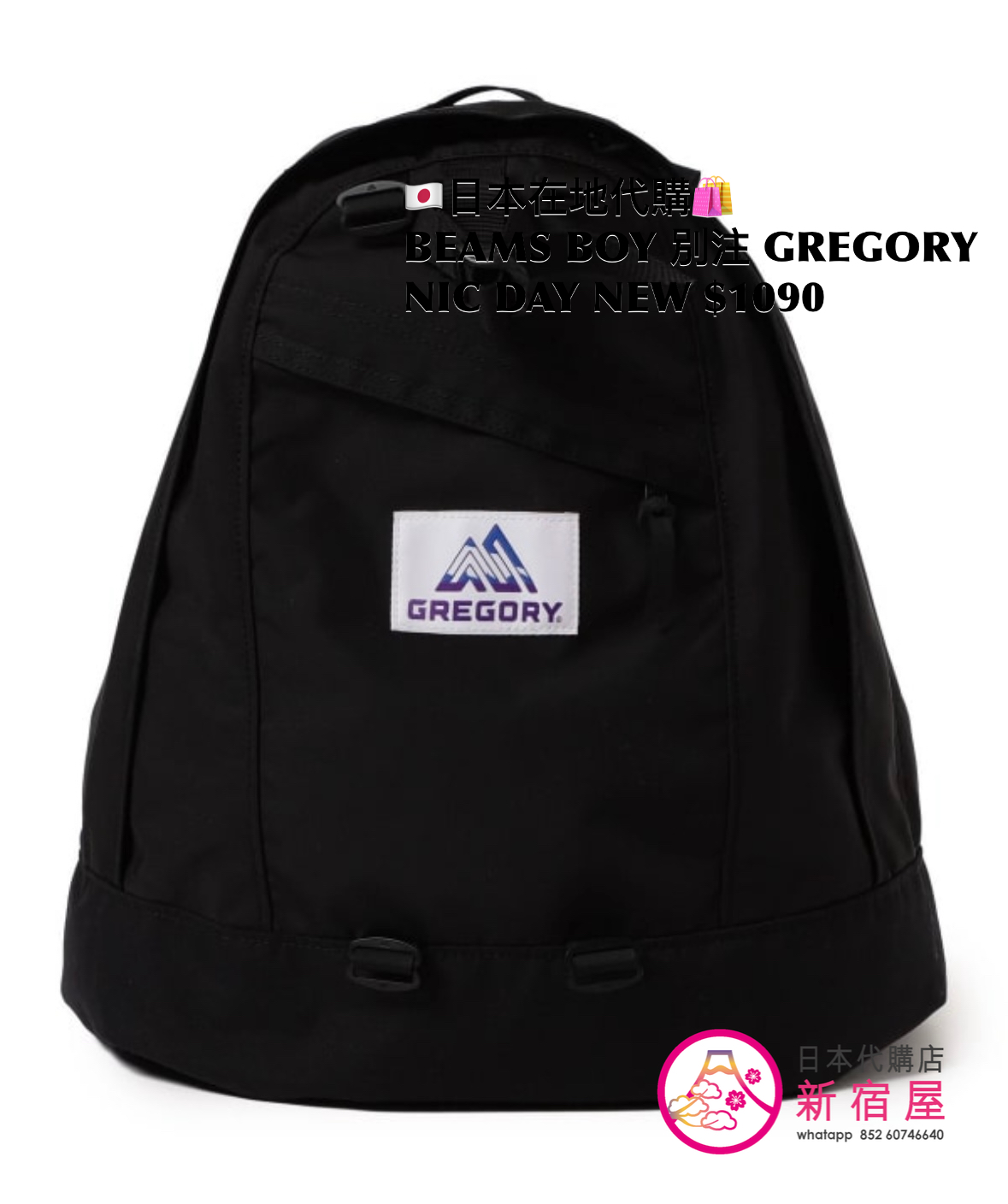 BEAMS BOY 別注 GREGORY NICE DAY NEW