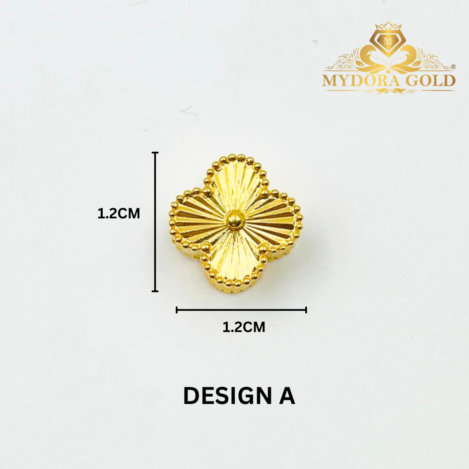 MYDORA Bead Clover Full Gold (5G) l EMAS 916/22K