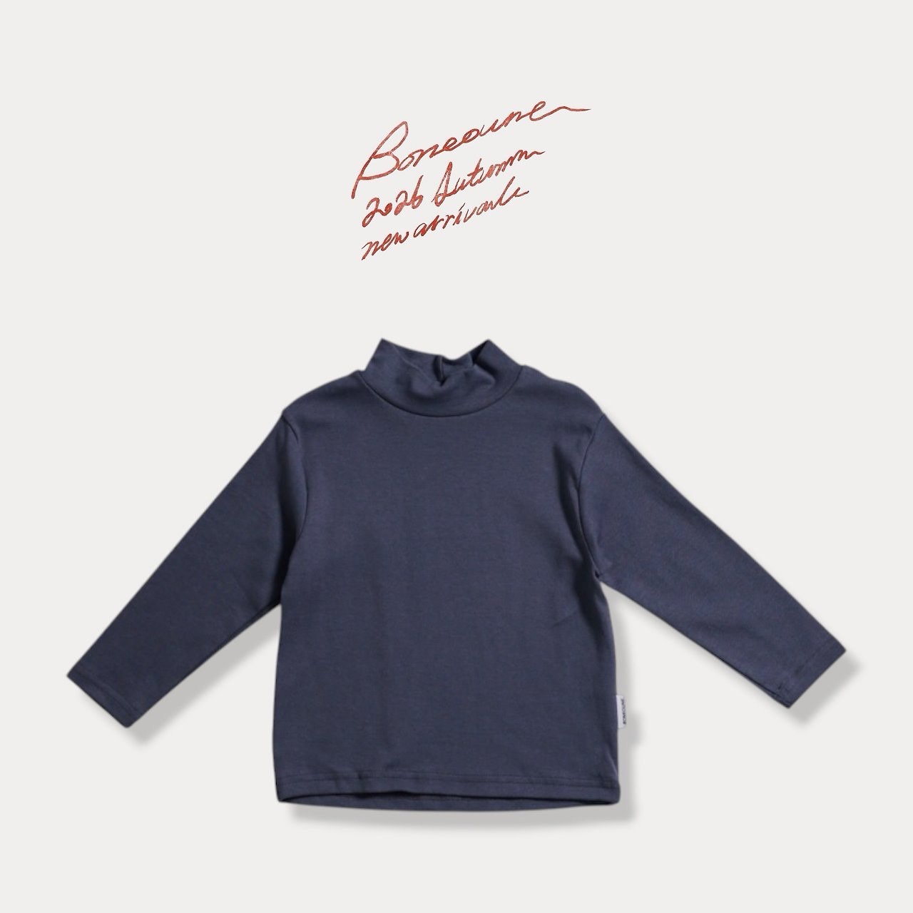 Boneoune | Soft Turtleneck Tee