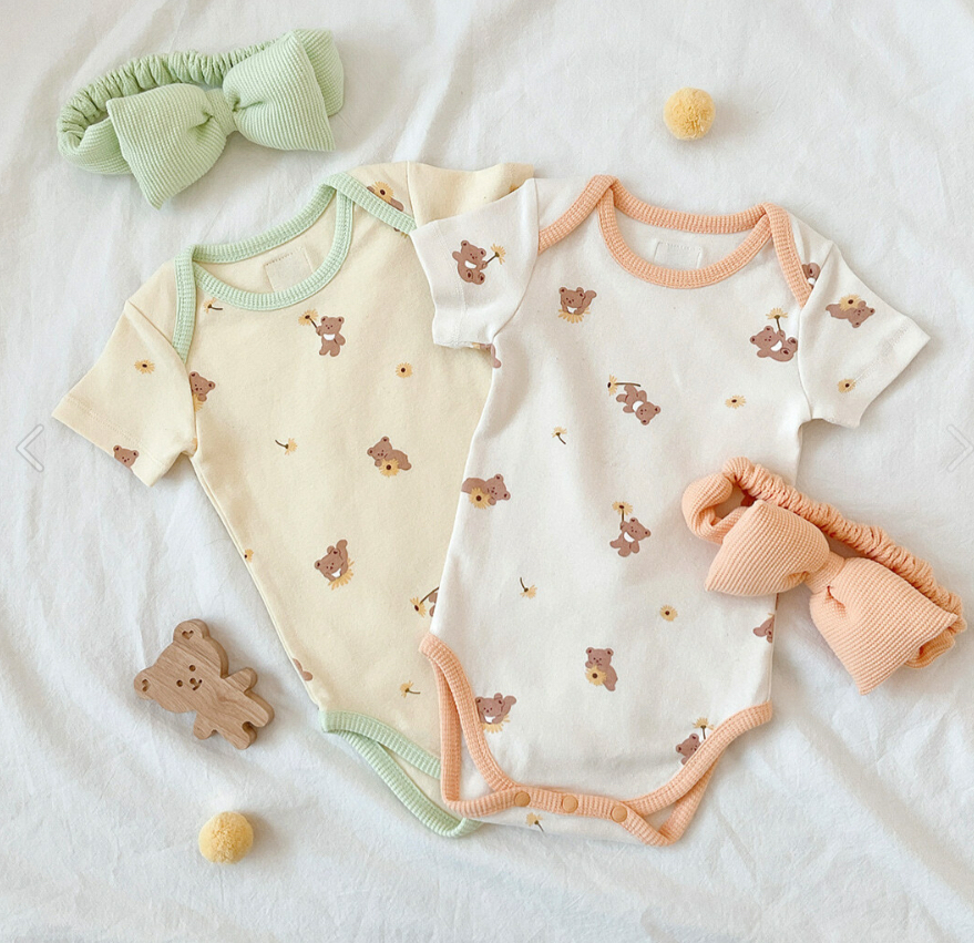 Short Sleeves Lily Bear Suit