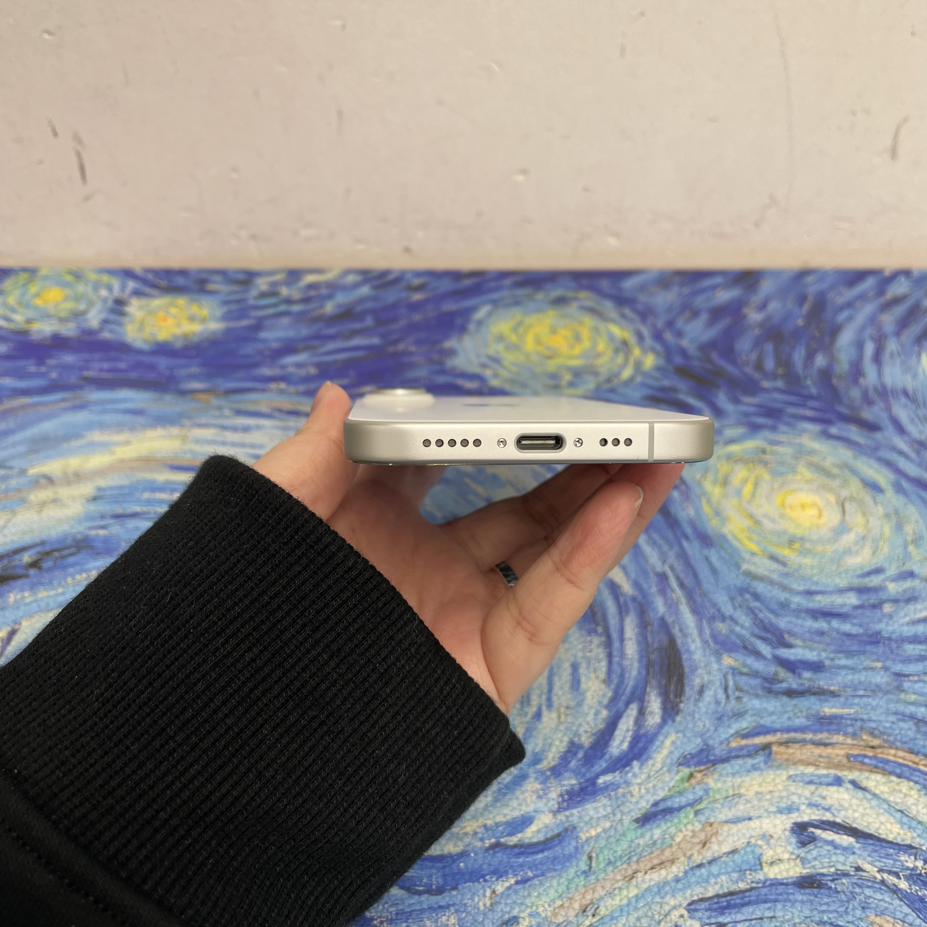 *6056 17 完美機 256GB 電100 白色 white