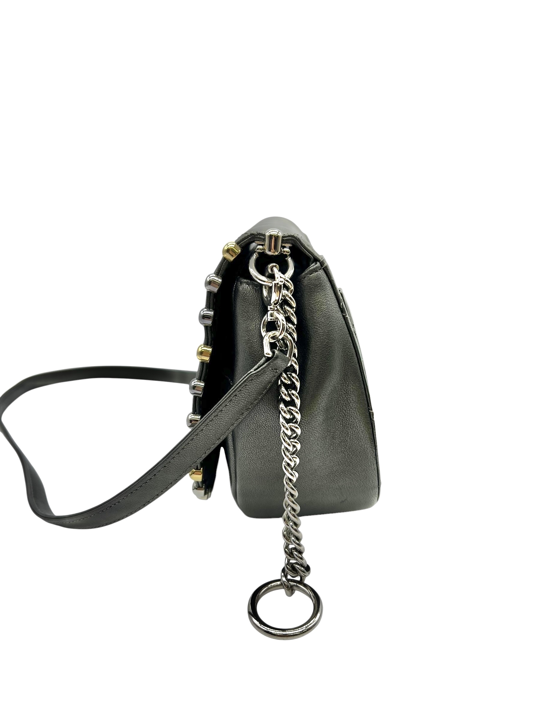 Pre-owned CHANEL Studded Bubble Flap Bag / Product Code: 080305