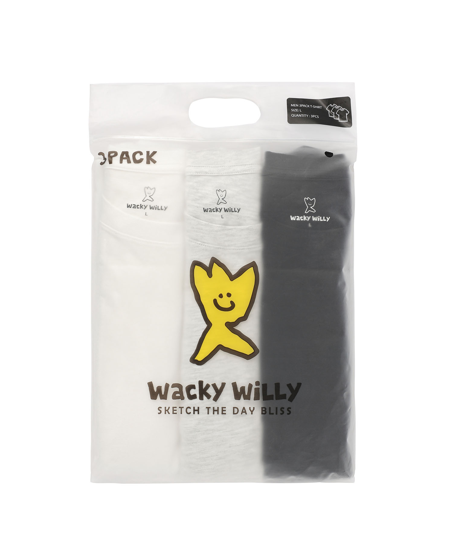 Wacky Willy Basic Tee Set (1套2件)
