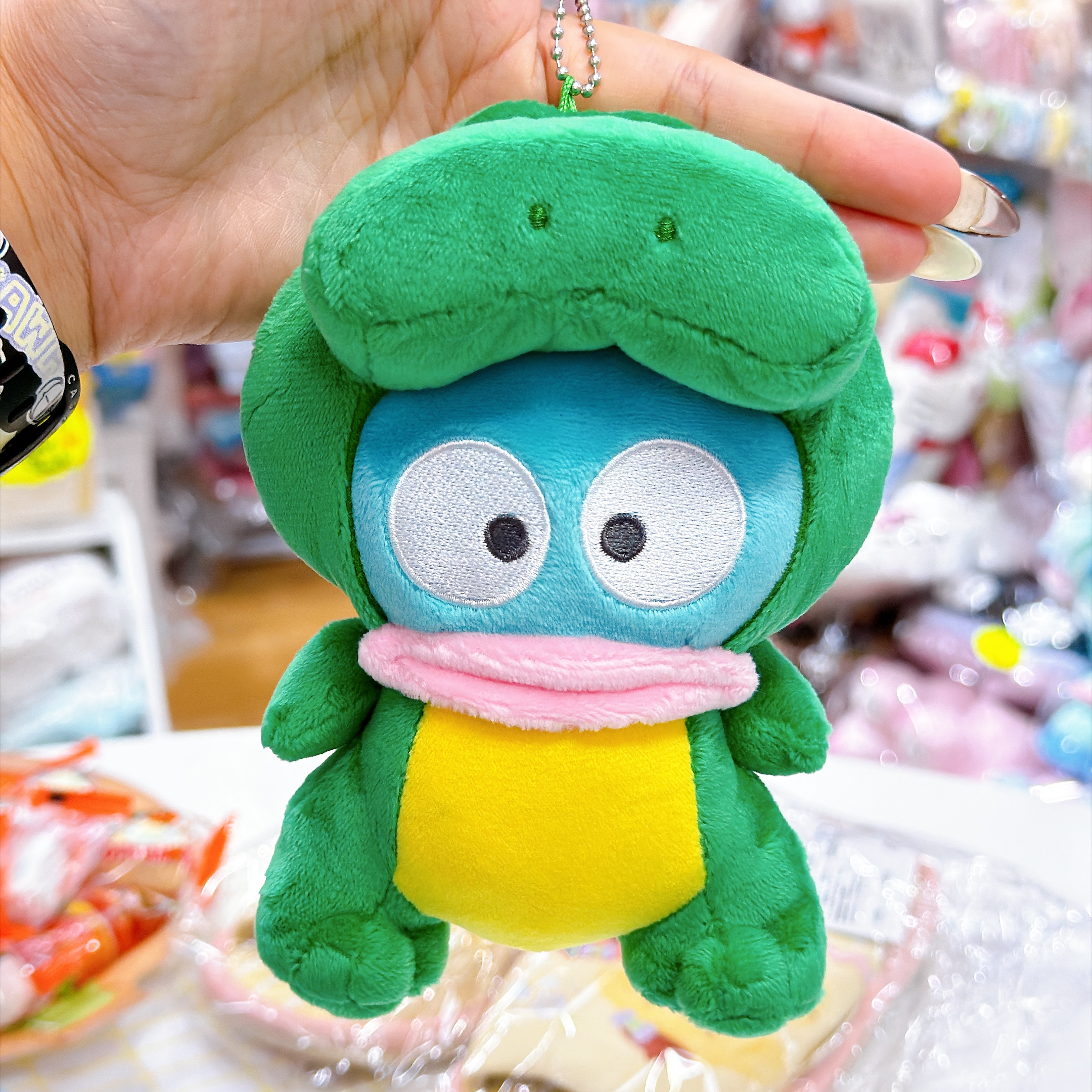 日本直送愉快動物餅Sanrio 水怪公仔掛