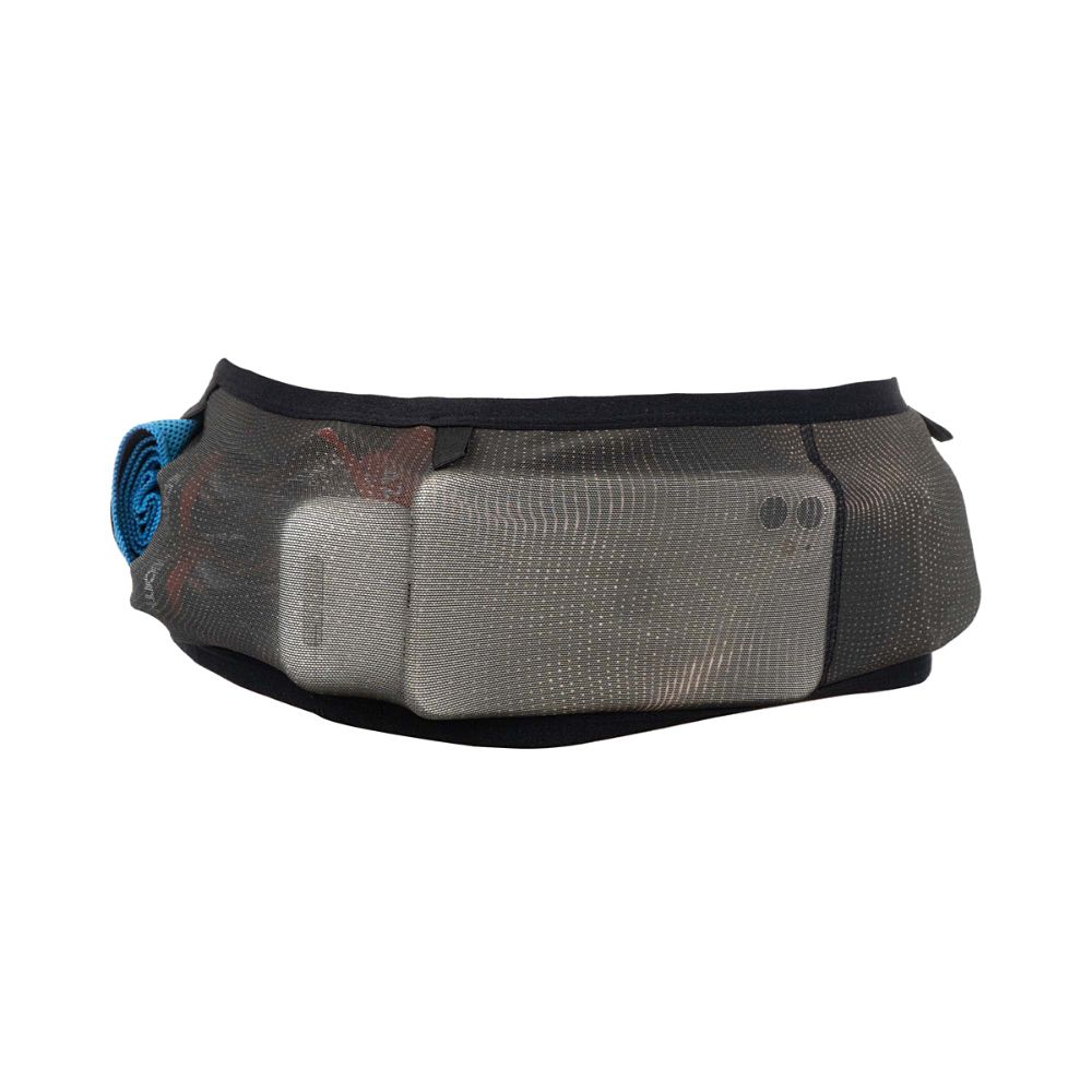 "STARDUST"網質彈性超透氣貼身跑步腰帶腰包( 灰黑色)