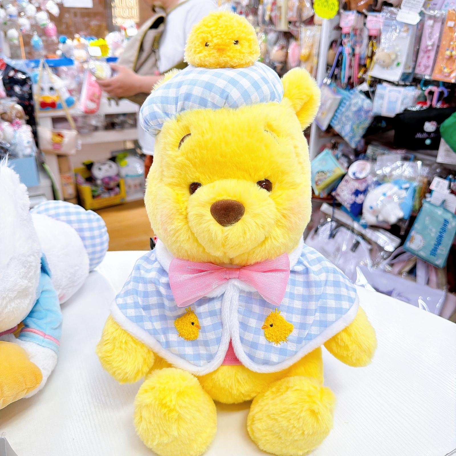 日本直送東京迪士尼限定新款小熊維尼春天雞仔系列公仔