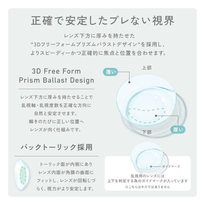 ReVIA - Clear Toric (1day/30P)