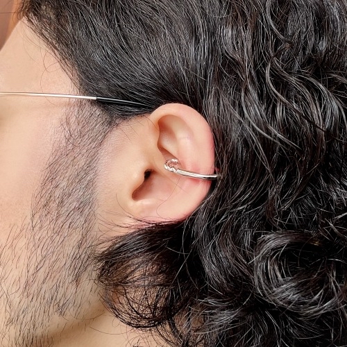 只按訂單生產~Atease 1/3 ROPE EAR CUFF LARGE pre order/訂購