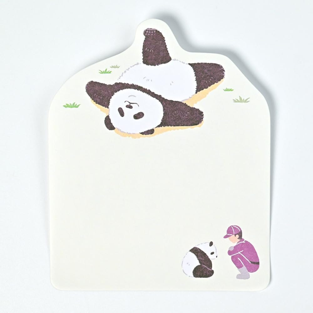 現貨｜ZOOm in Animals 熊貓 日本製 便利貼 Sticky Notes (5422209)
