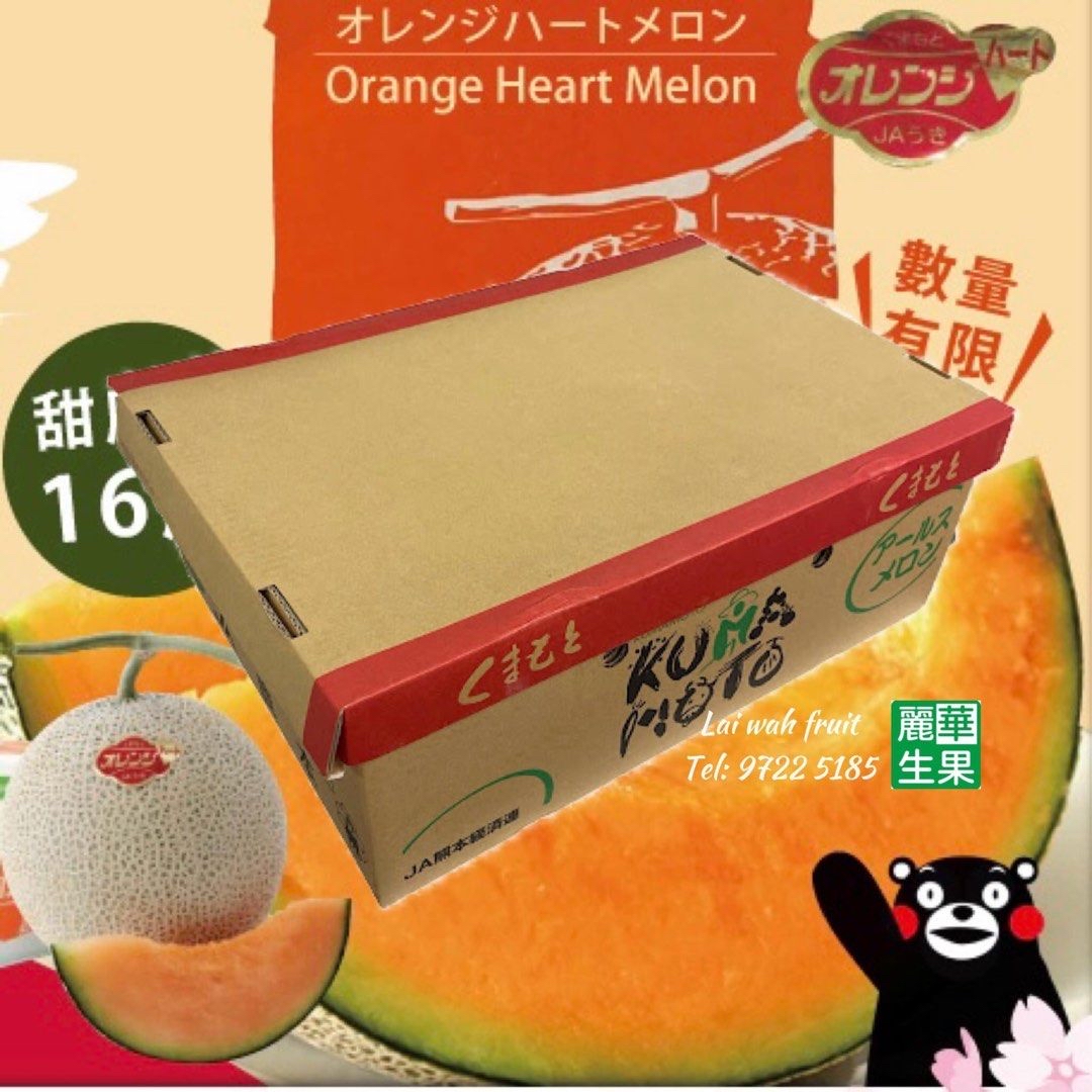 特大4L級熊本縣🇯🇵【熊本の赤肉蜜瓜🍈】