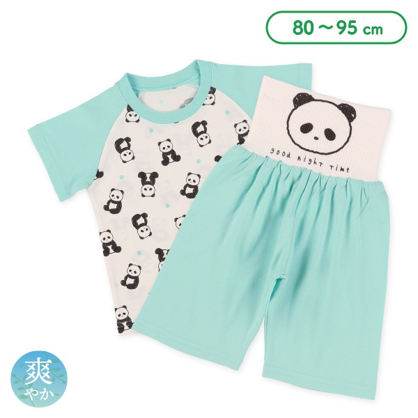 🇯🇵預訂 日本直送🇯🇵熊貓滿印包腹短袖家居服上下套裝