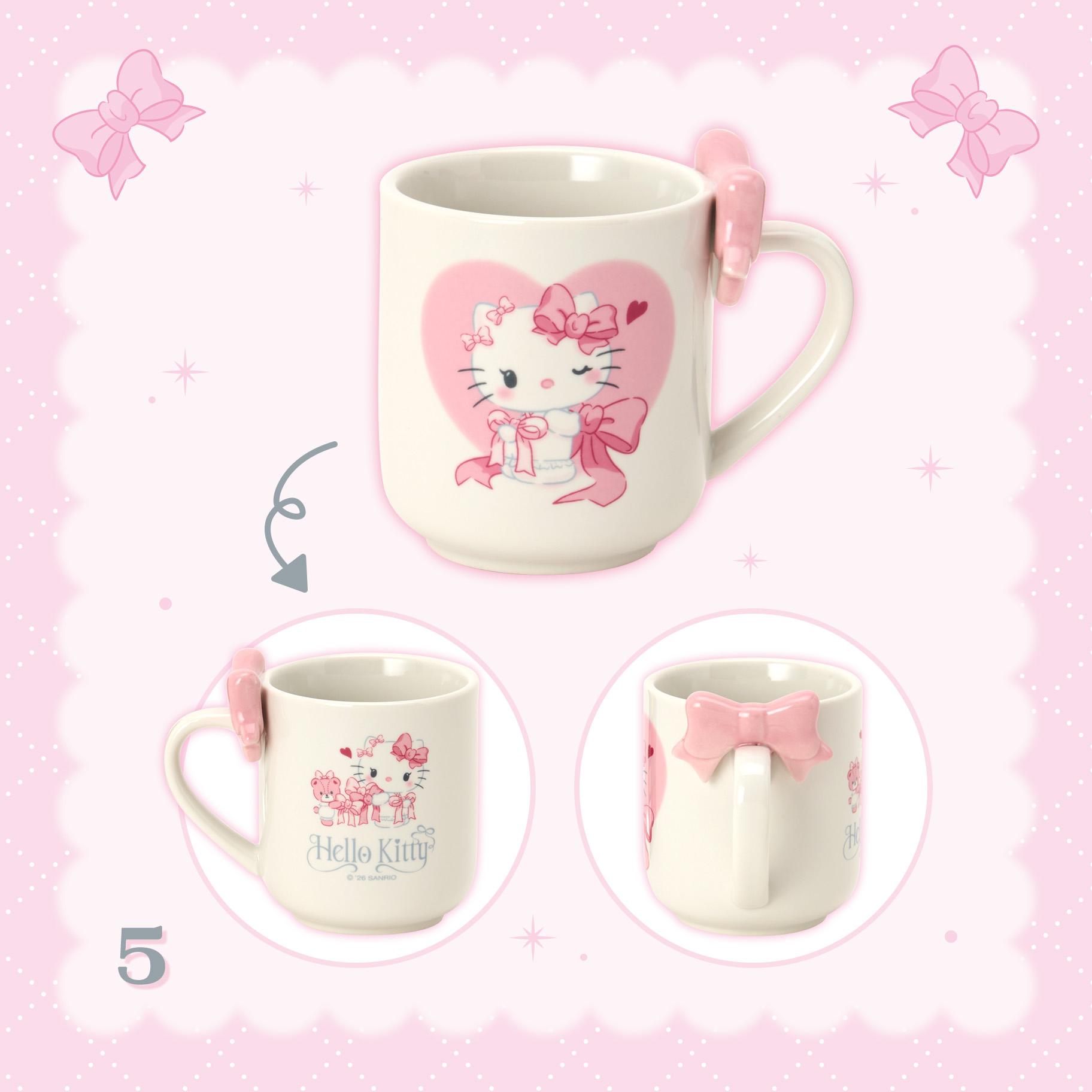 日本預訂📍日本Hello Kitty粉紅蝴蝶結生日系列 - 公仔/吊飾/Tote Bag/水杯/文具/盲盒 29/10日本開售