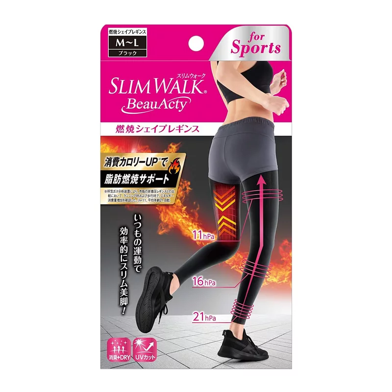 Slim Walk壓力襪燃燒脂肪吸汗快乾(M-L)PH751