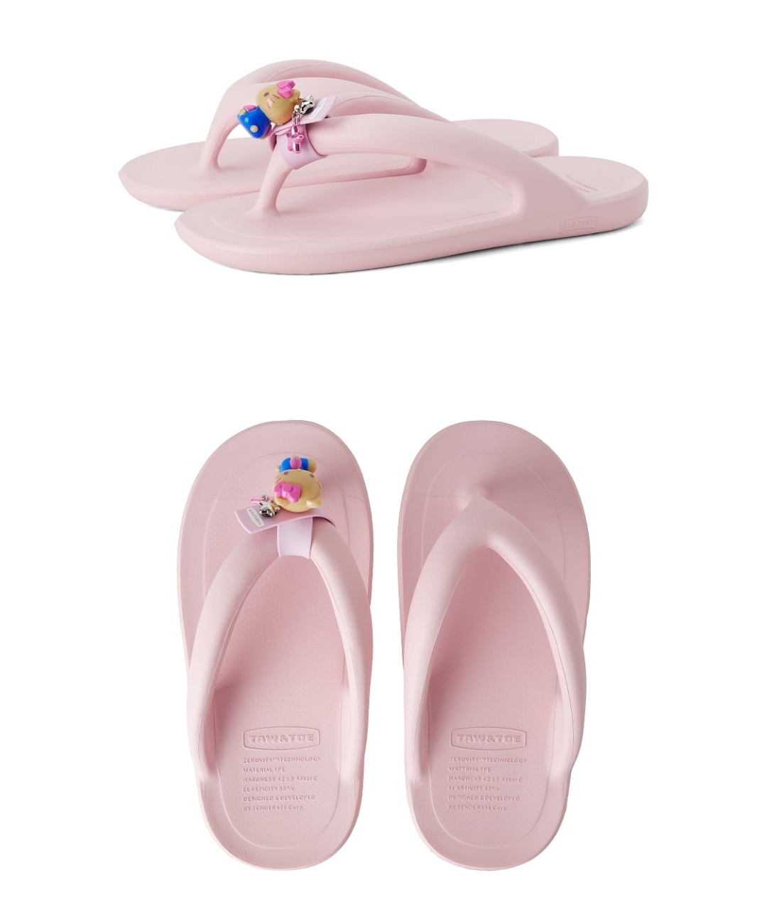 Sanrio × Taw & Toe 人字拖＋圓筒袋Set (Hello Kitty款)