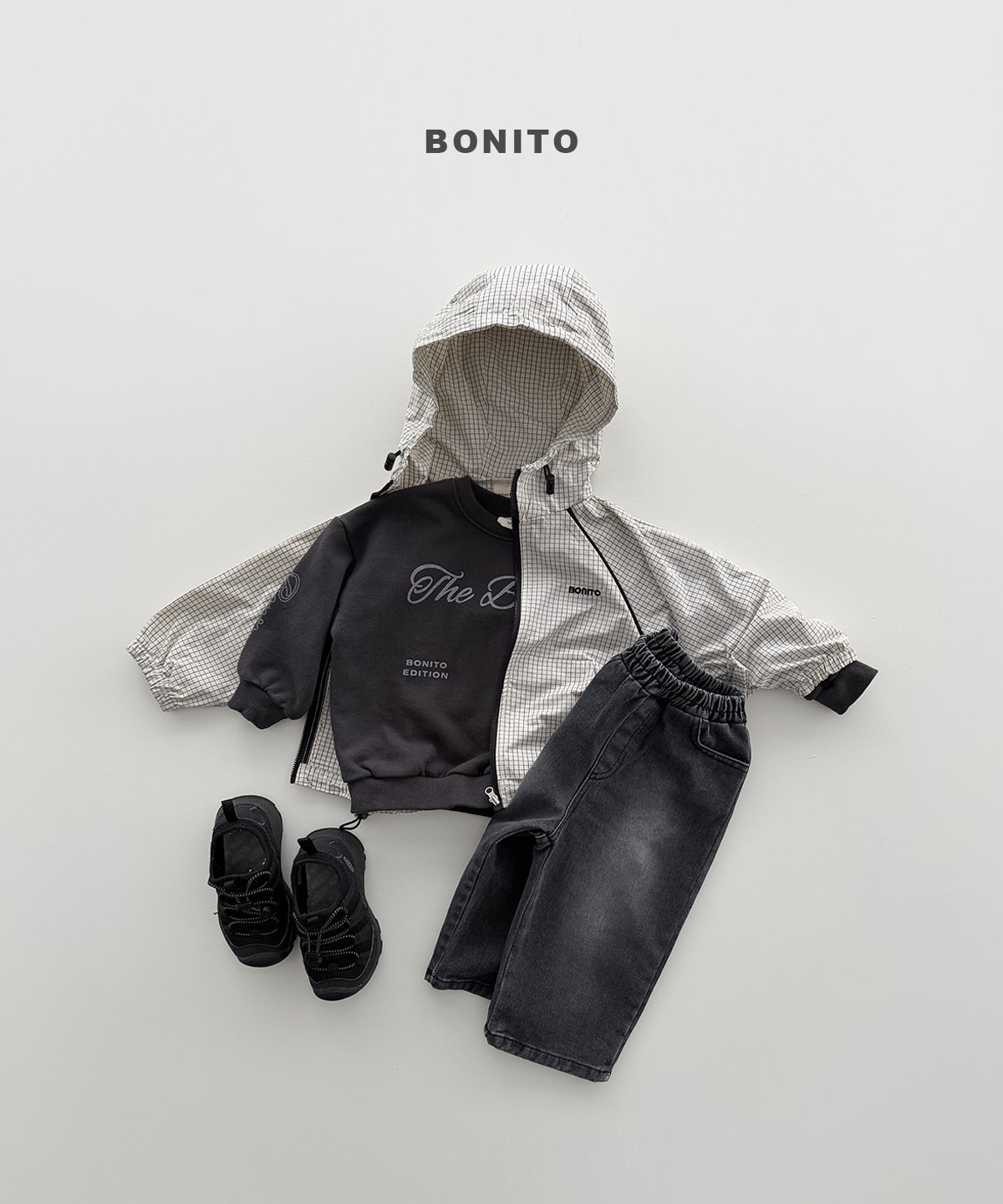 Bonito | The Bony Tor Lettering Man to Man (+adult)