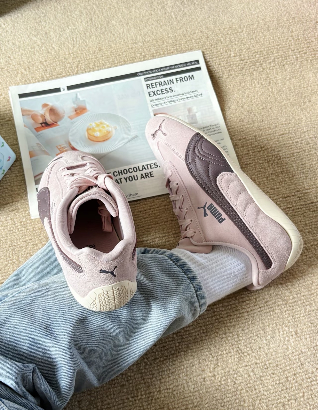 406329-52 Puma Speedcat Mauve Mist Raisin 406329-52