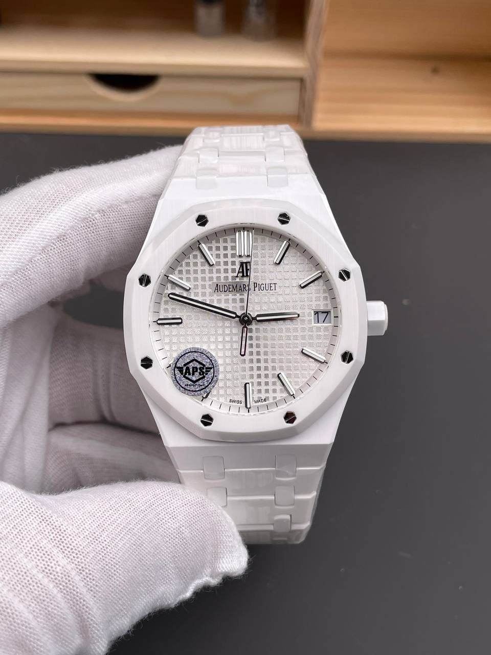 🚀爱彼 白陶瓷 15500白盘/41mm/4302机💯