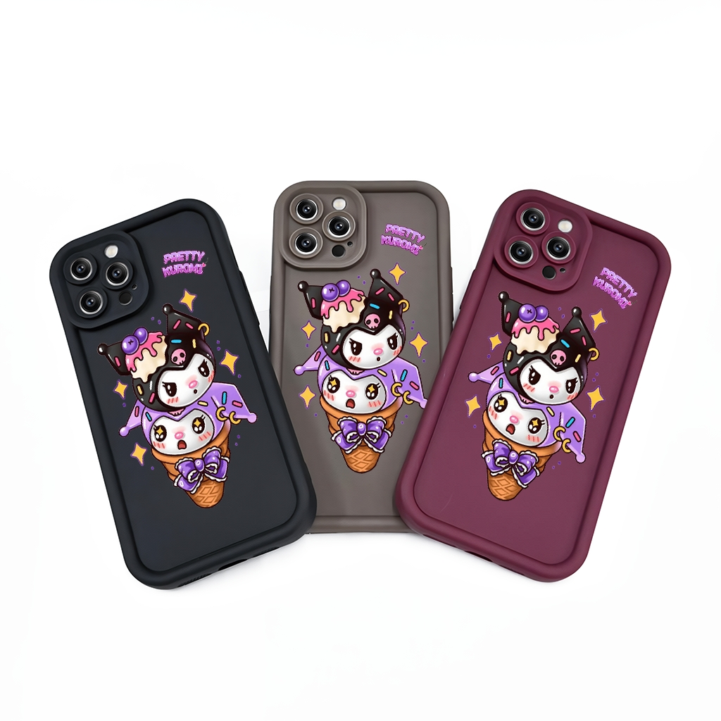 TPU DESIGN CASE PHONE FOR SAMSUNG - DESIGN KUROMI A