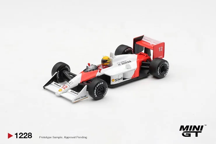 （預訂 Pre Order) Mini GT ( MGT01228-L ) McLaren MP4/4 #12 Ayrton Senna 1988 Canadian Grand Prix Winner