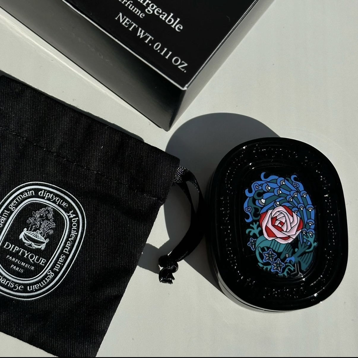 DIPTYQUE EAU CAPITALE Purfum Solid rechargeable花都之水可補充式固體香膏3g