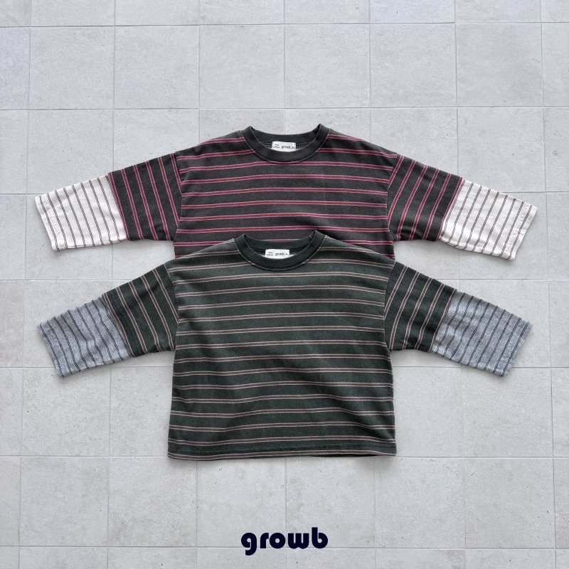 Growb | Stripe Tee 