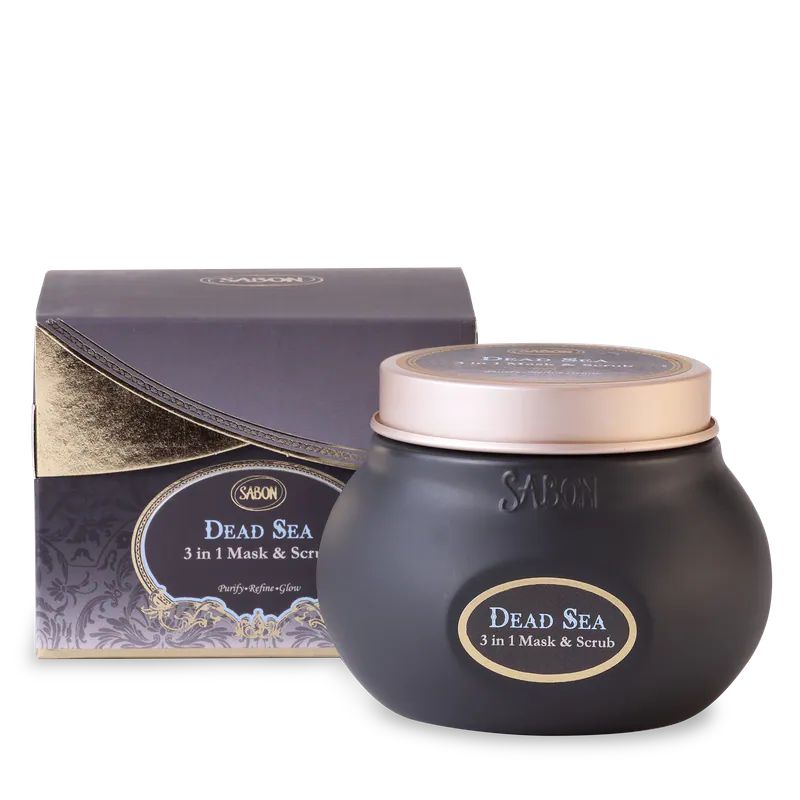 SABON  Dead Sea - 3-in-1 Facial Scrub Mask 200ml - 死海三合一面部磨砂面膜 200ml