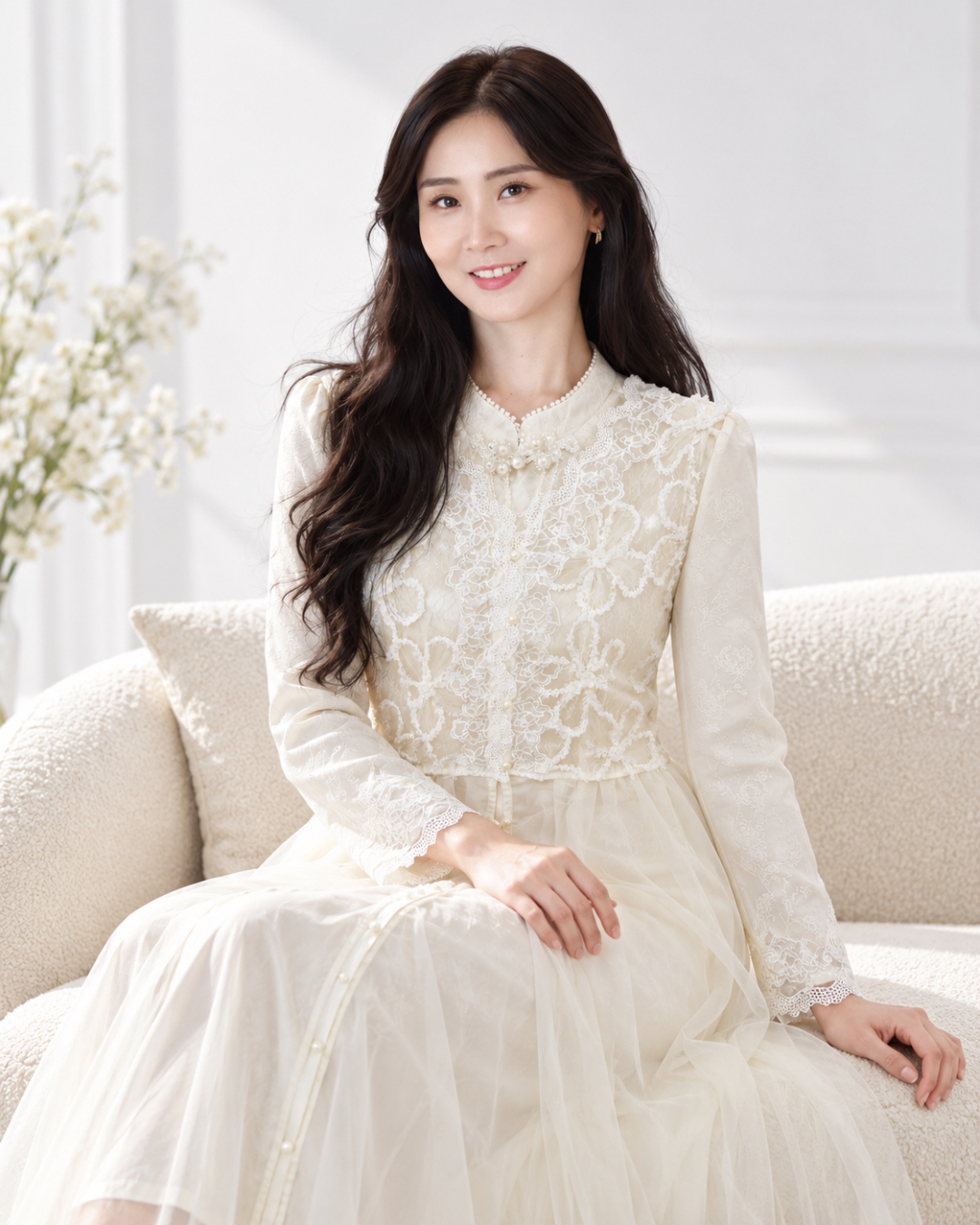 5169 Oriental Grace Two-Piece Set Wear