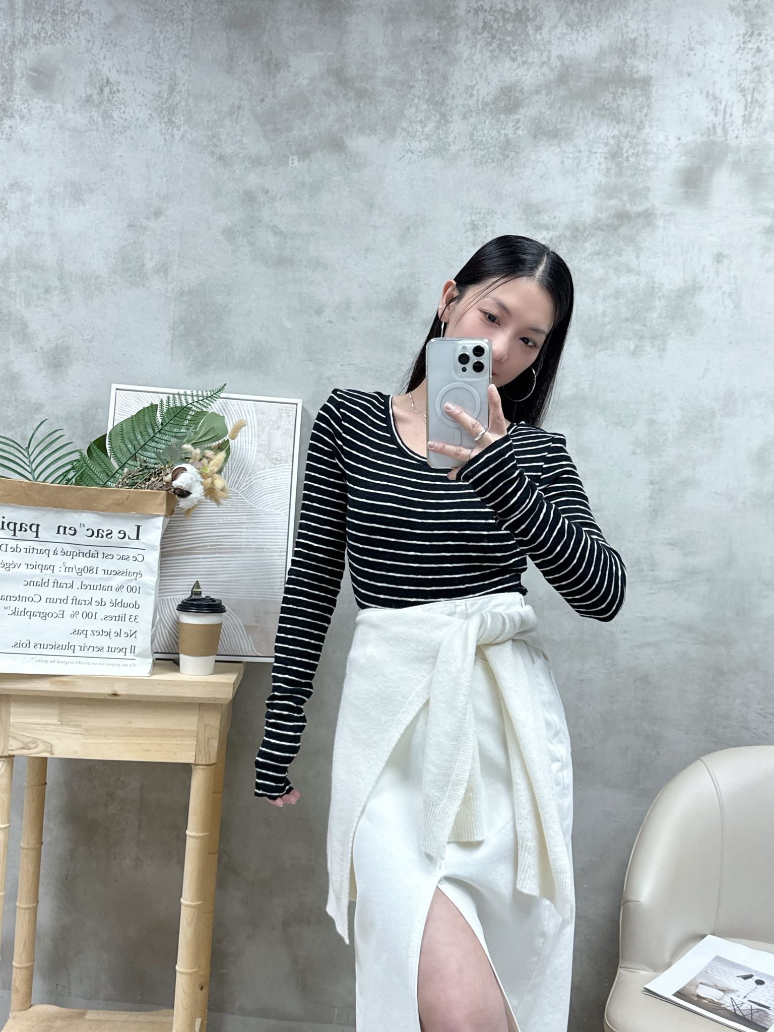 B06 交叉背橫間Top