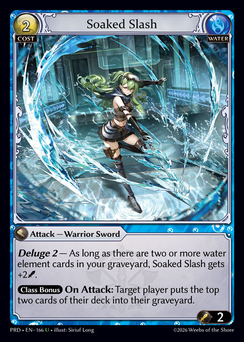 Soaked Slash / PRD-166 (U)