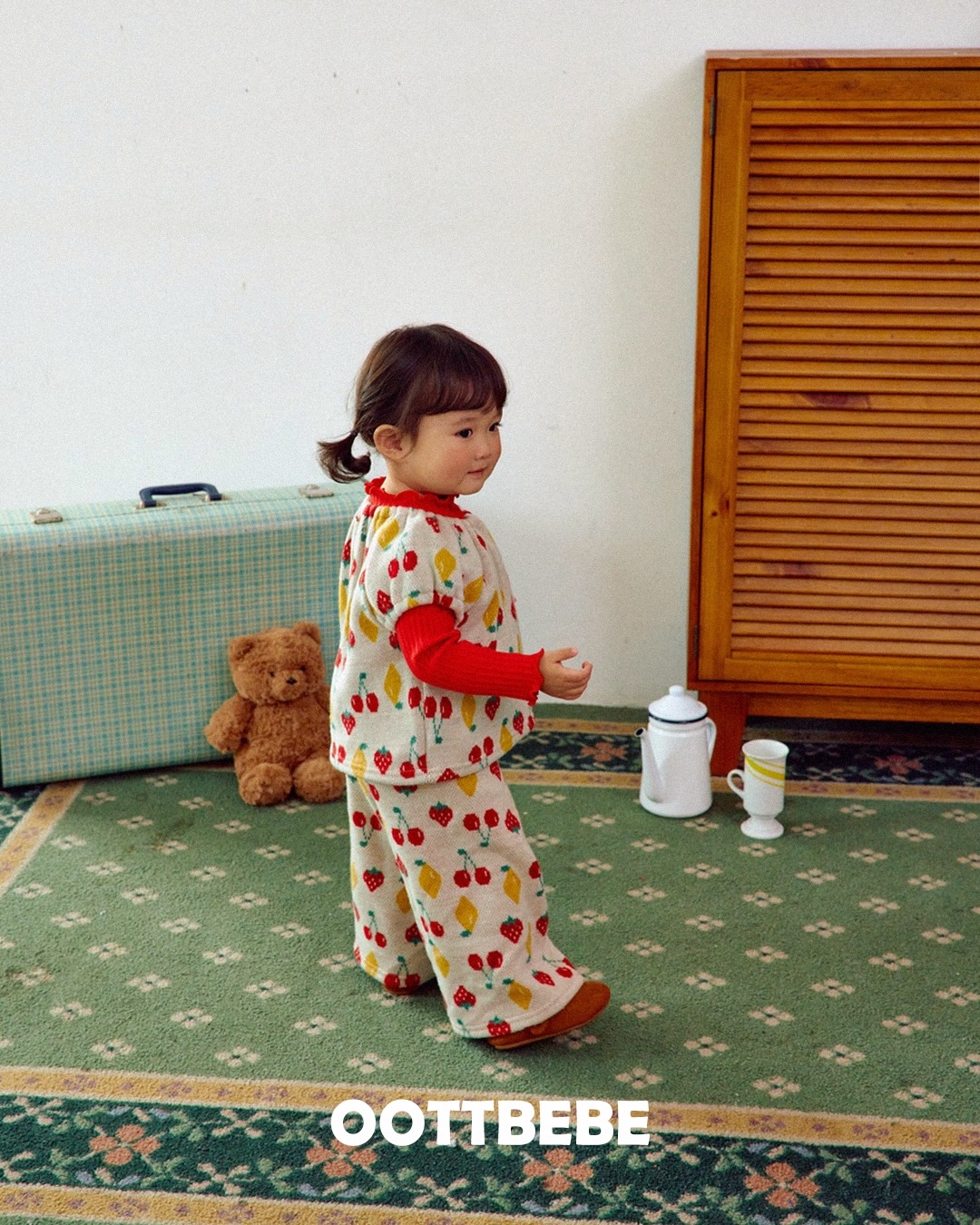 OOTT | Cherry Puff Knit Set
