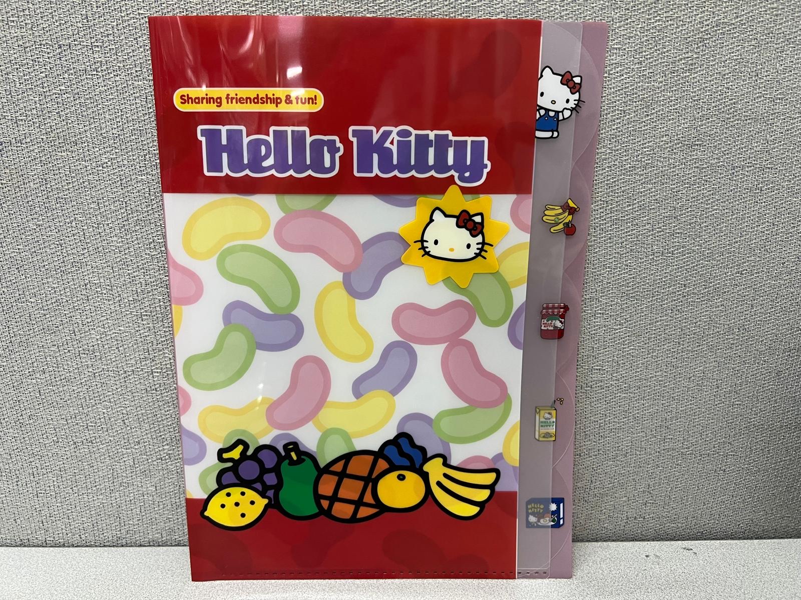 🎌日本直送🎌 Hello Kitty 日本製 A4 五層File