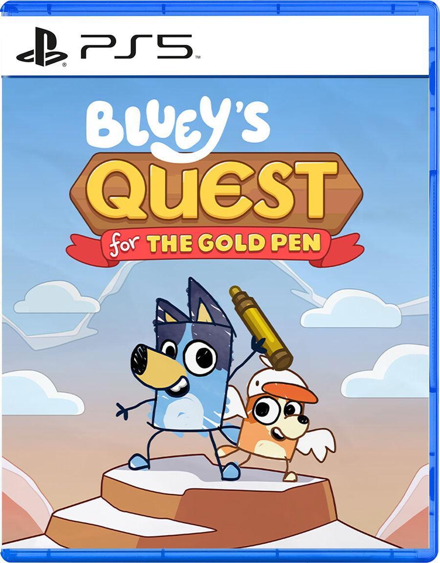 【預售 28/5】PS5 妙妙犬布麗 取回黃金筆 / Bluey's Quest for the Gold Pen 中/英/日文  (中文封面) PO0708