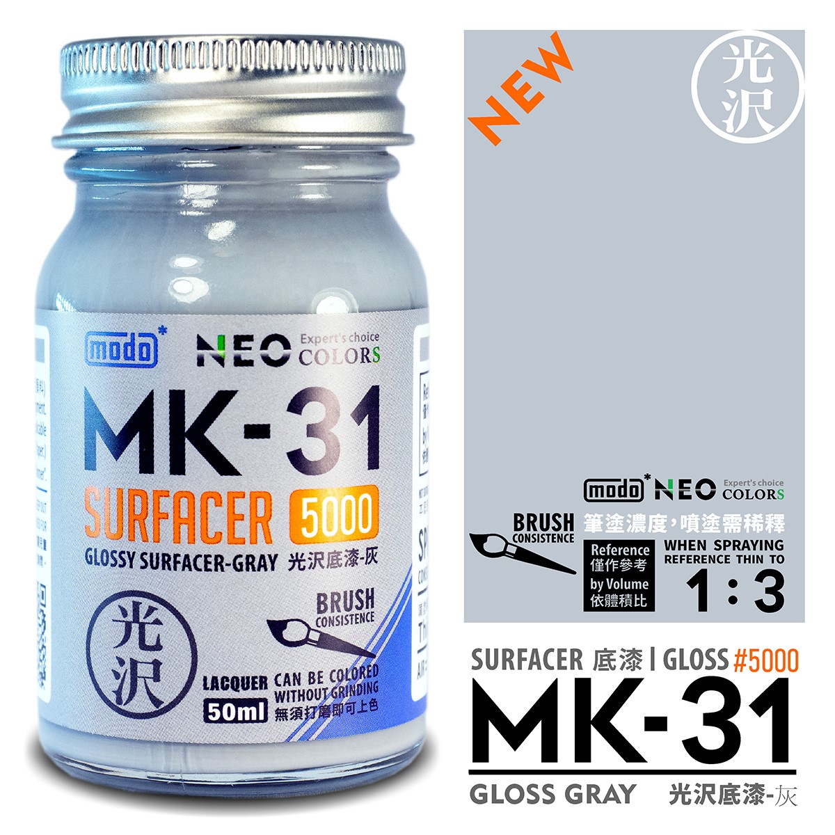 MODO MK 底漆補土系列