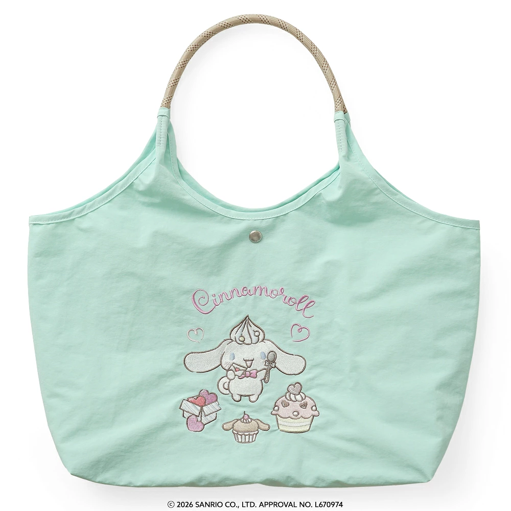【日本直送】Sanrio × unify 輕量撥水加工刺繡手袋 15L