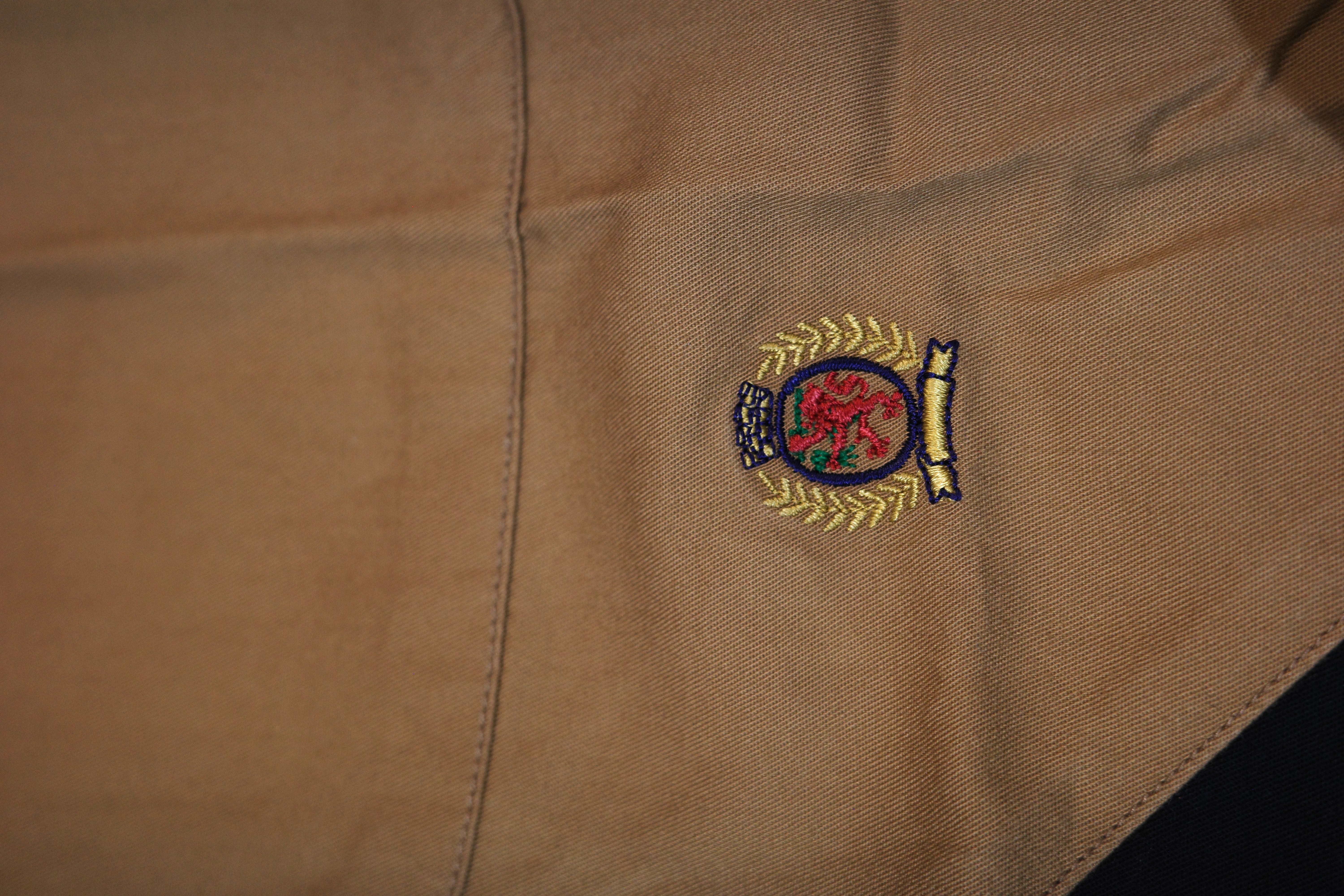 【90年代 香港製造】VINTAGE TOMMY HILFIGER 併色長袖裇衫