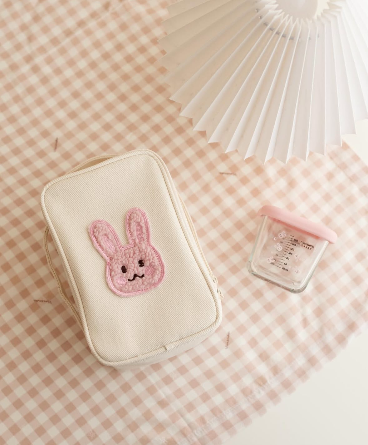 vivienda x glasslock 6 個混合分級嬰兒 食品容器和保冷袋套裝 (兔仔）