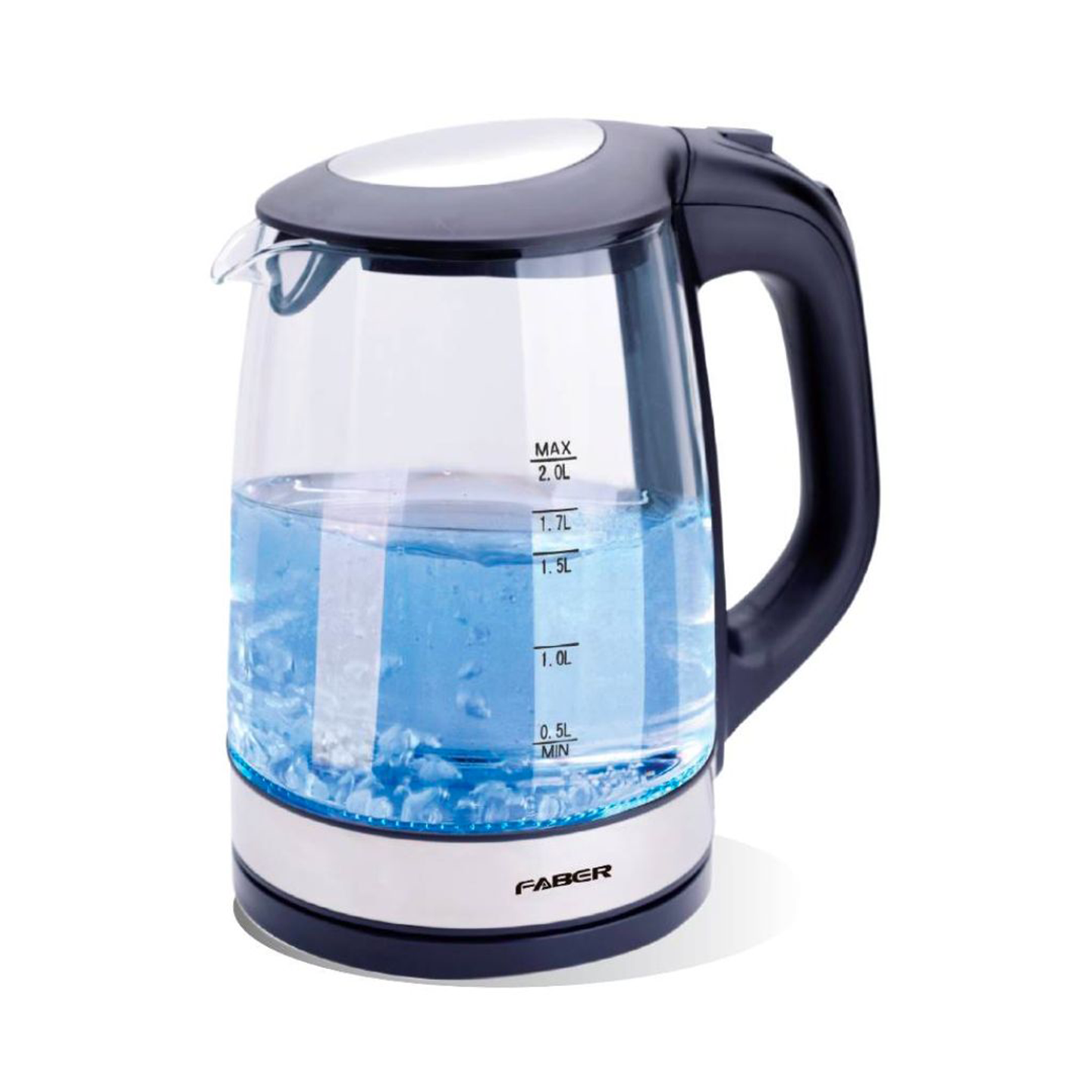 Faber 2.0L Cristallo Jug Kettle FCK 180BK