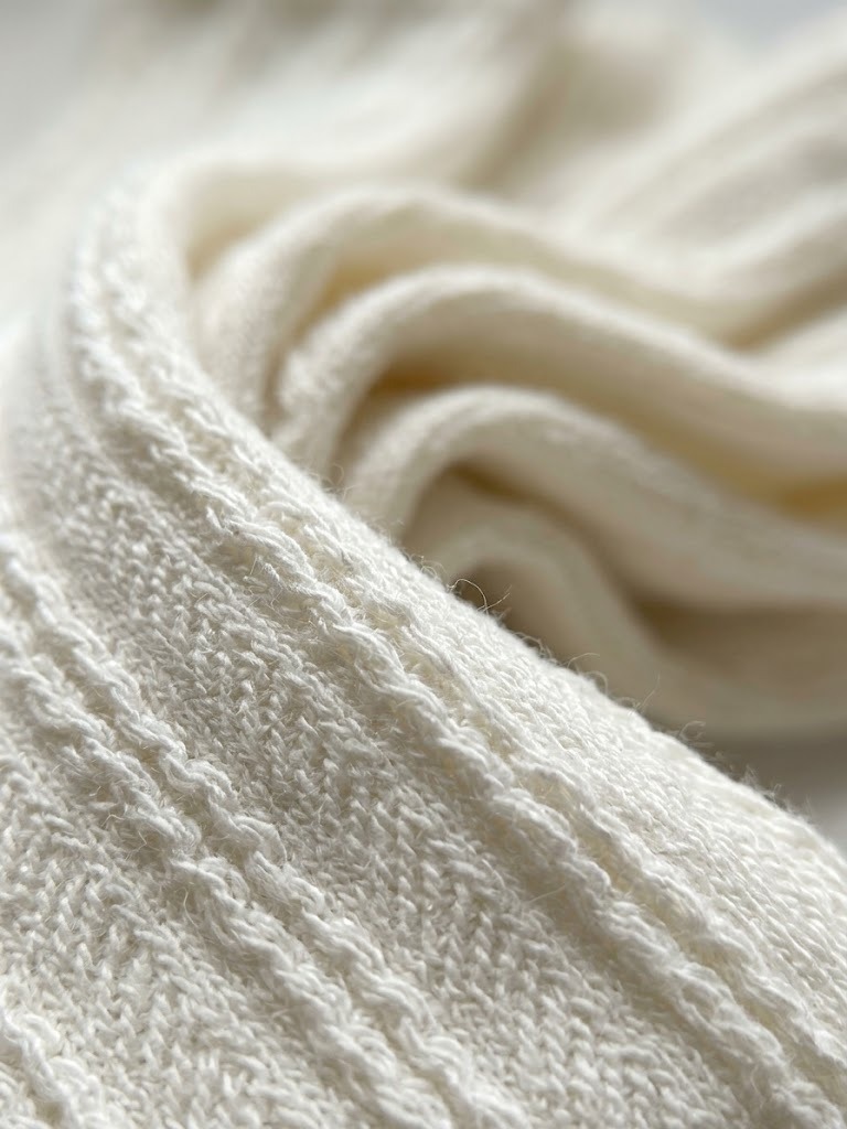 Korean Ribbed Classic Women's High Crew Socks