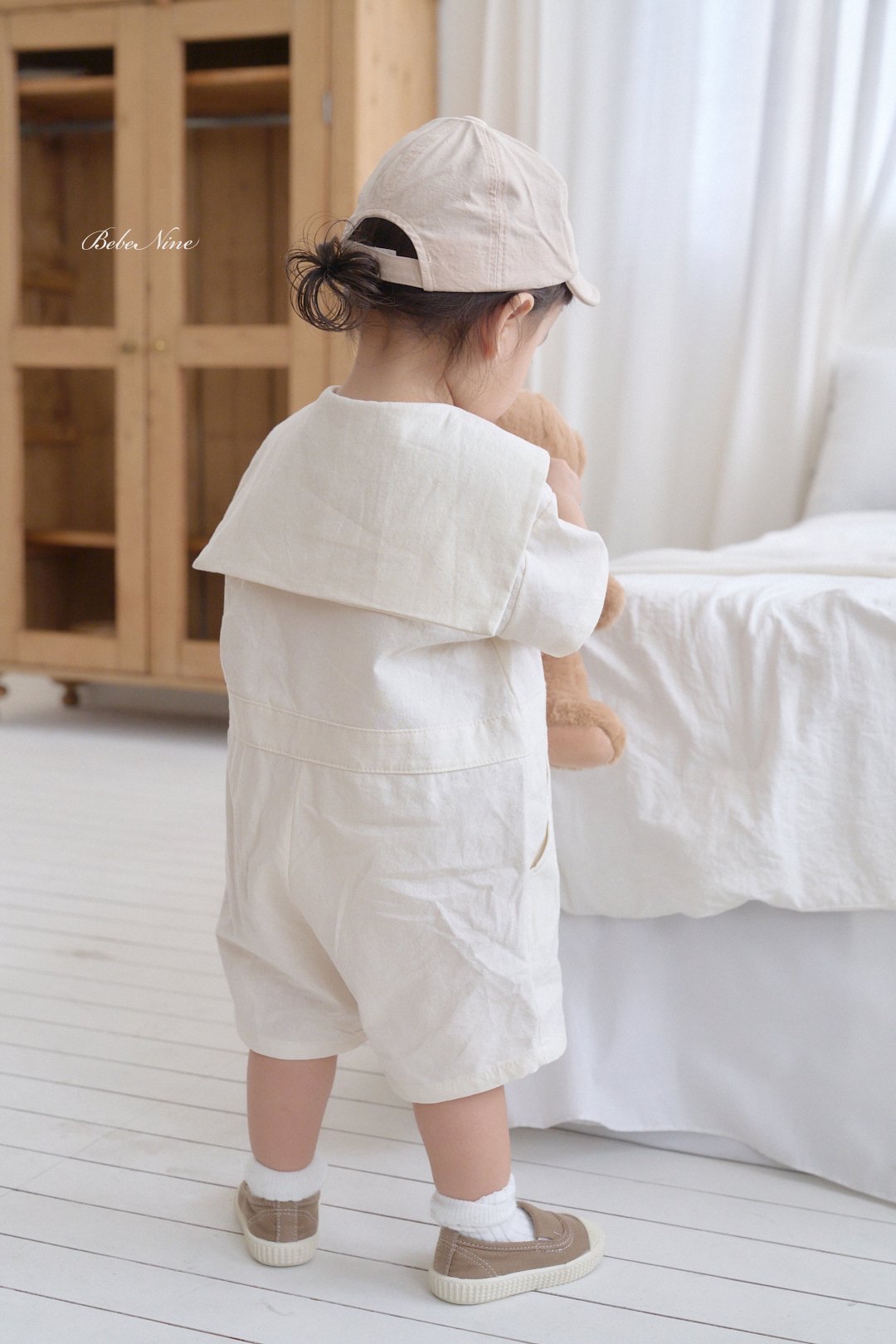 ☀️預訂 韓國直送☀️🇰🇷Bebenine兩色水手領巾短袖連身服