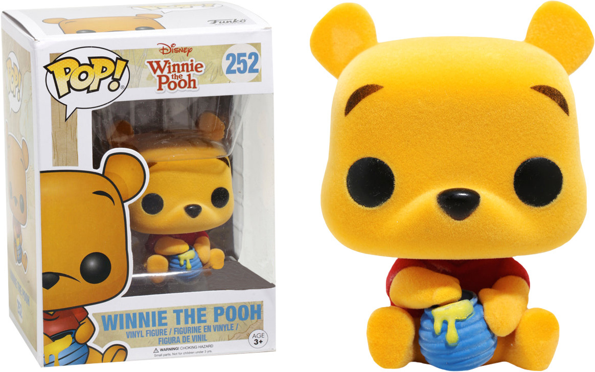 📦訂購 美國代購 Funko POP! Disney Winnie The Pooh Figure (Flocked) 小熊維尼 植絨 模型