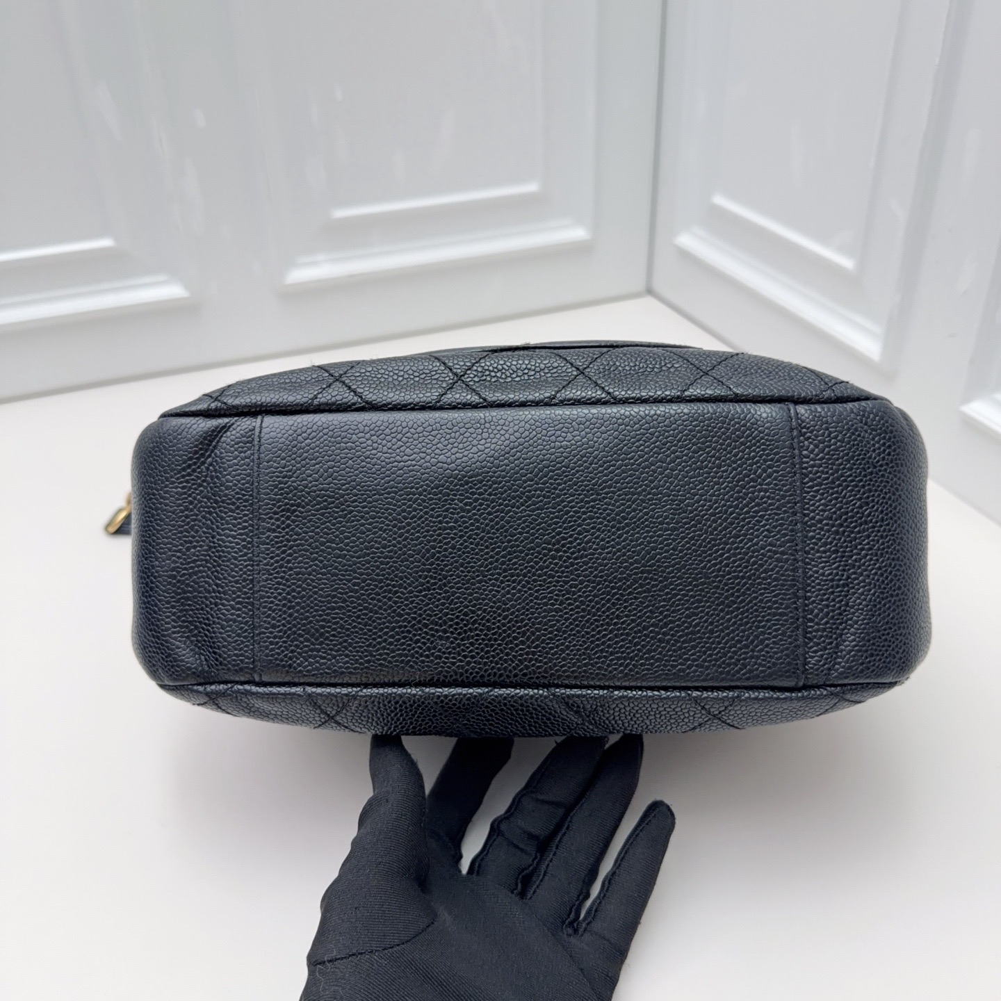 【預訂貨品】Chanel黑金荔枝皮 hobo