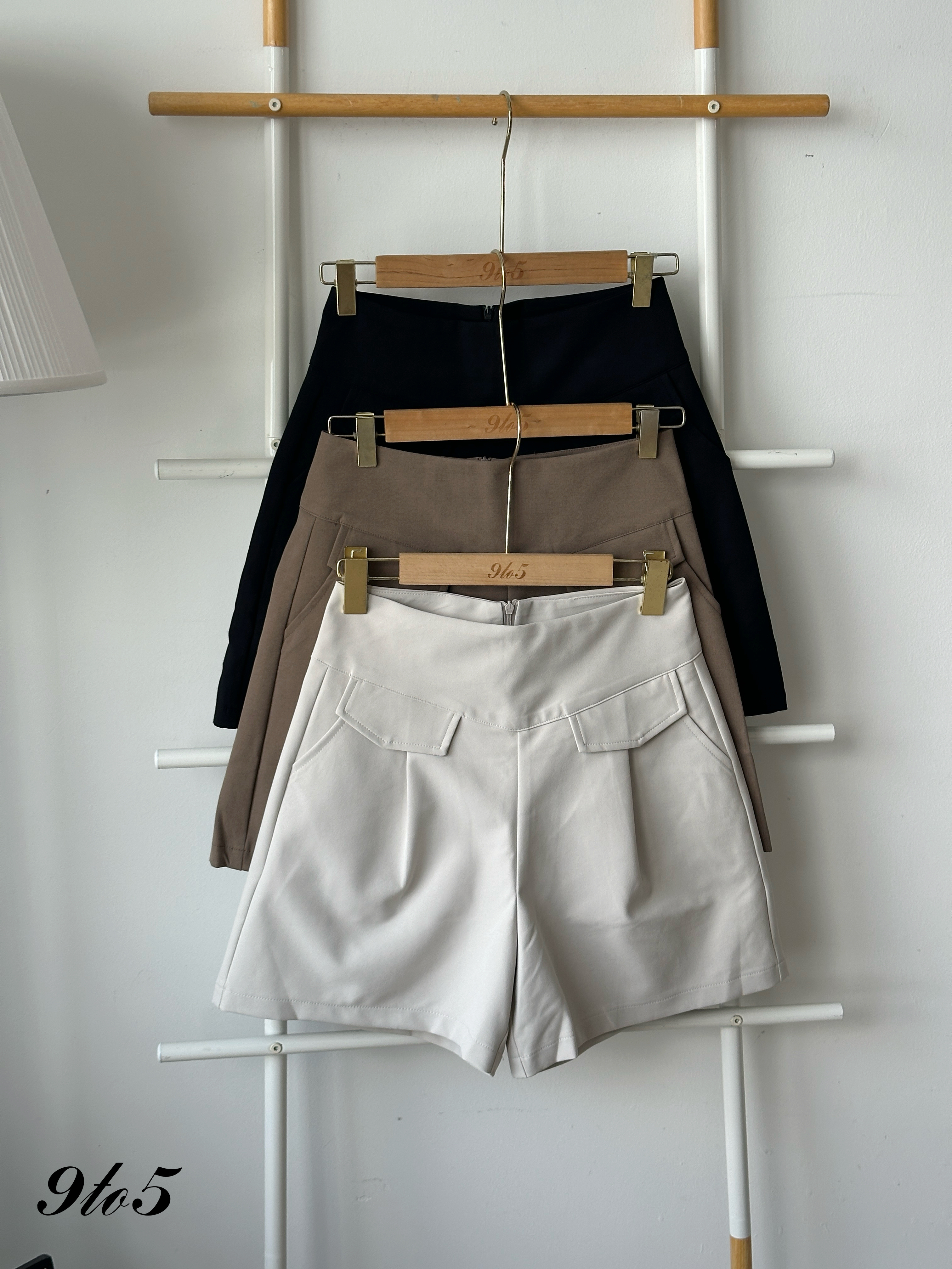 S1895 A Line Short Pants - 3 Colors 