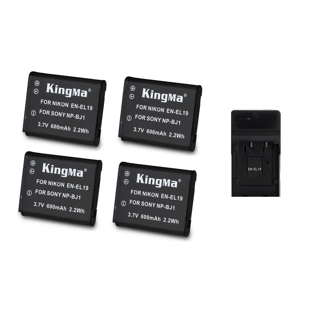 KINGMA Lithium-Ion Battery Pack For Nikon EN-EL19 / Sony NP-BJ1