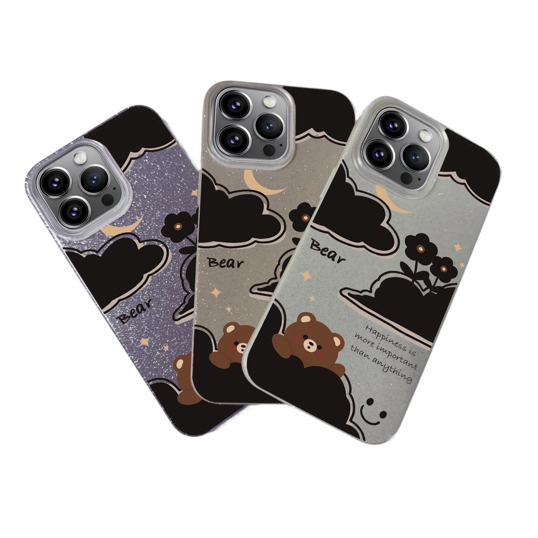 BLING CASE PHONE FOR IPHONE - DESIGN BEAR D